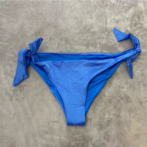 New! SET Agua Bendita Eileen Mila puff sleeve cheeky Bikini 10232 24308 - Picture 4 of 15